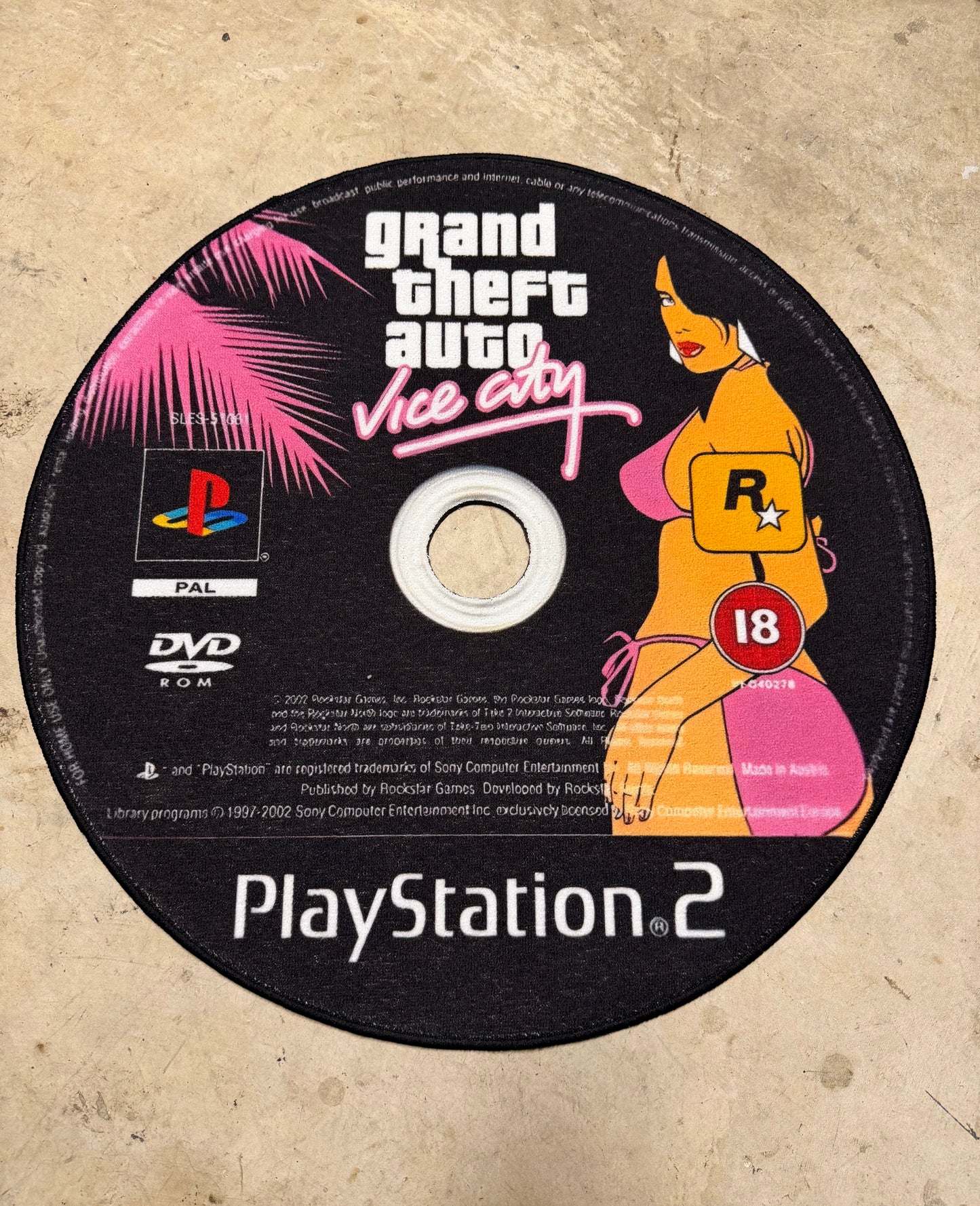 GTA VICE CITY RUG