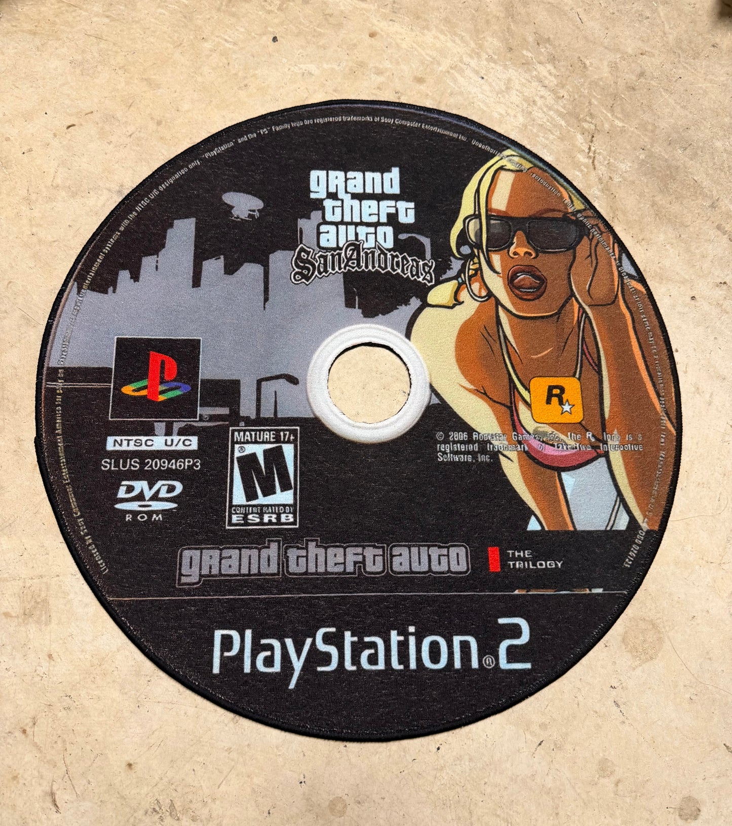 GTA SAN ANDREAS RUG