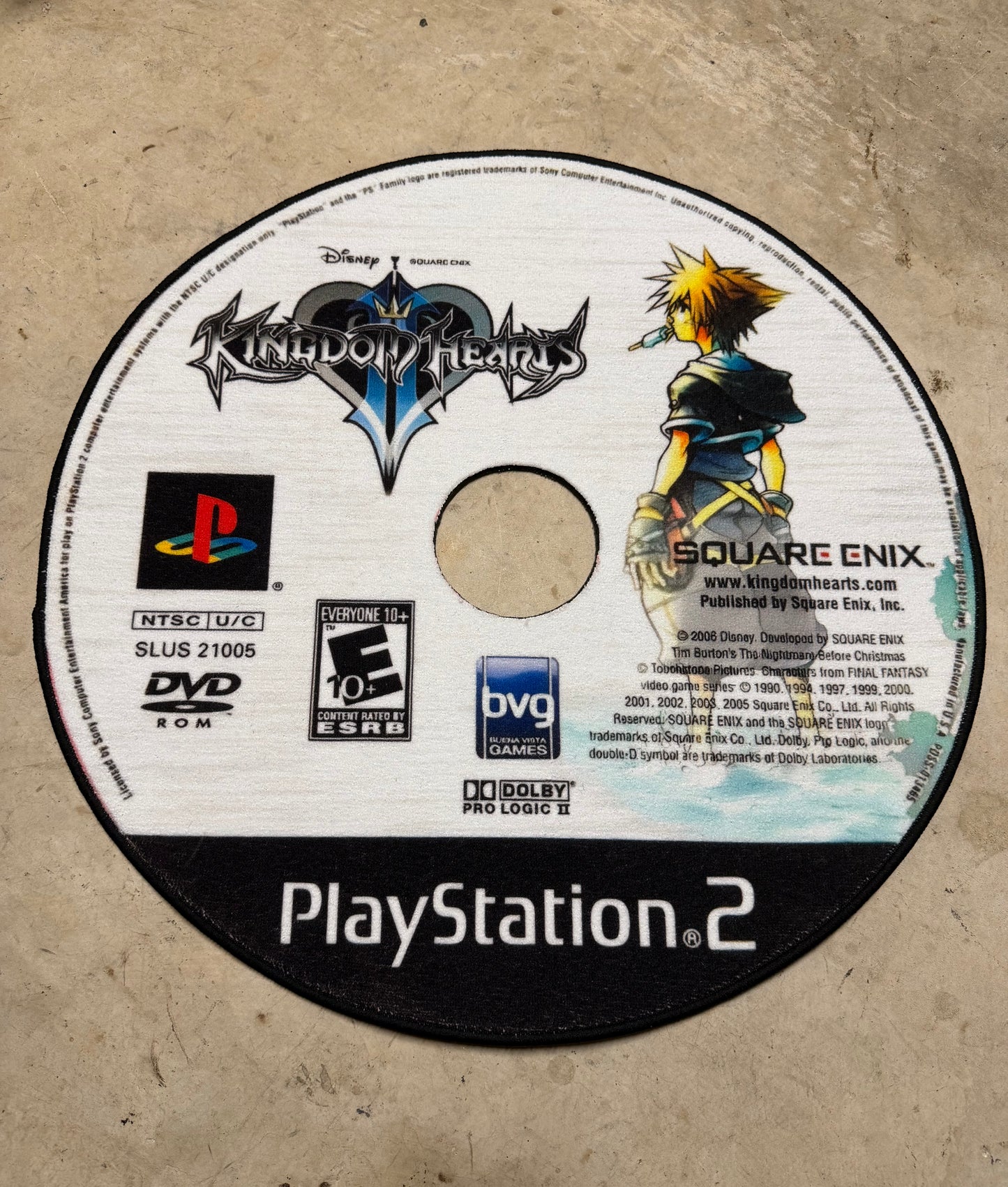 KINGDOM HEARTS 2 RUG