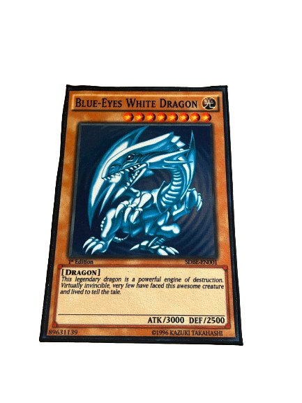 Blue eyes white dragon