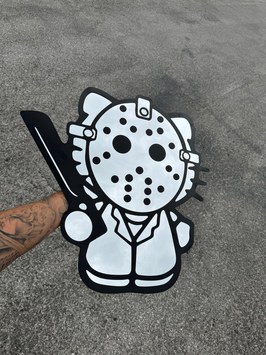 HELLO KITTY JASON VOORHEES