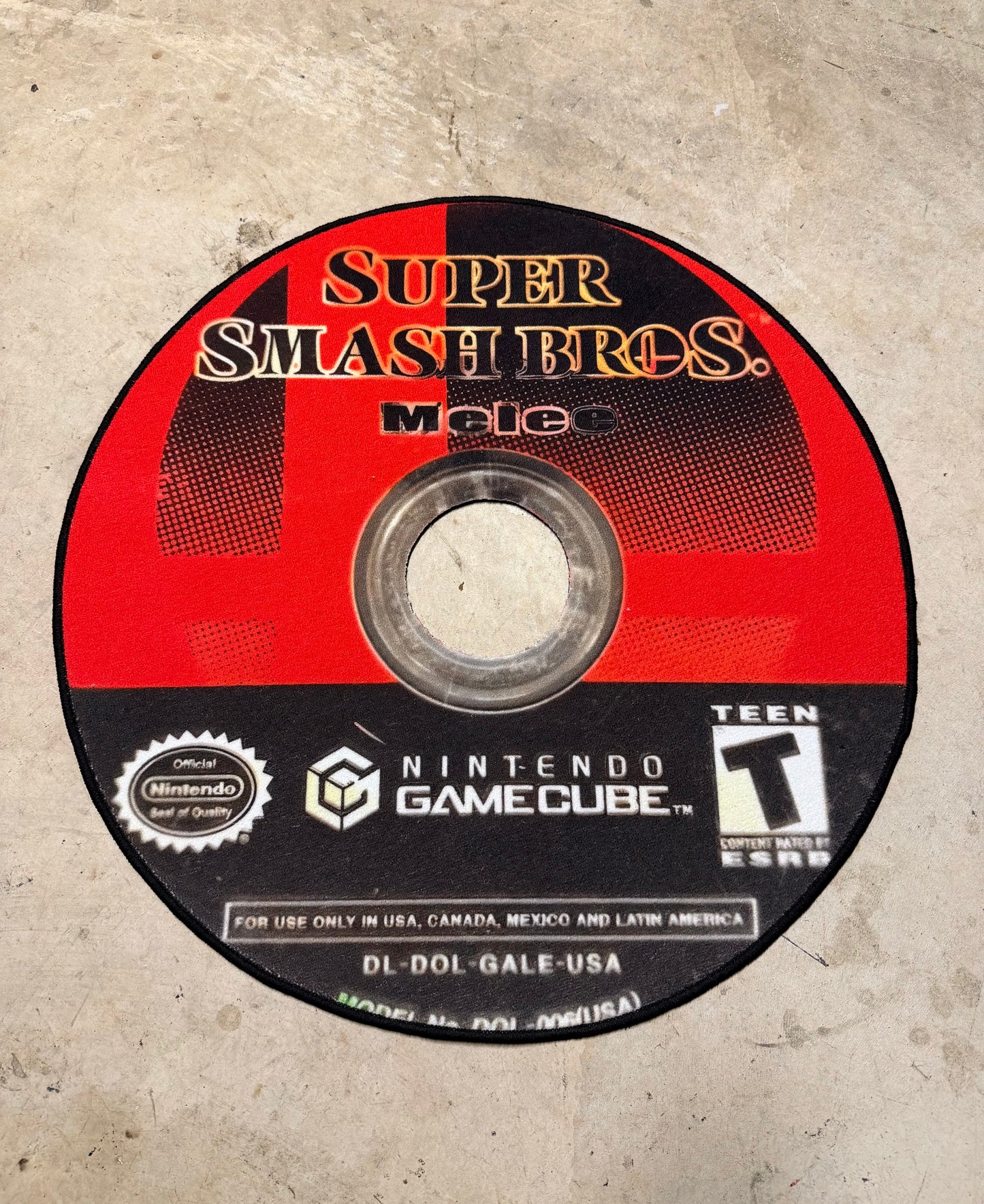 SMASH BROS MELEE RUG