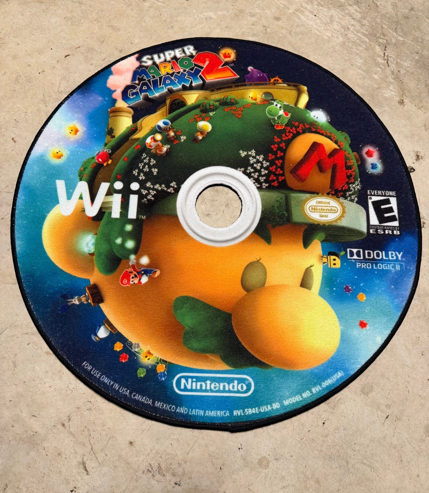 SUPER MARIO GALAXY 2 RUG